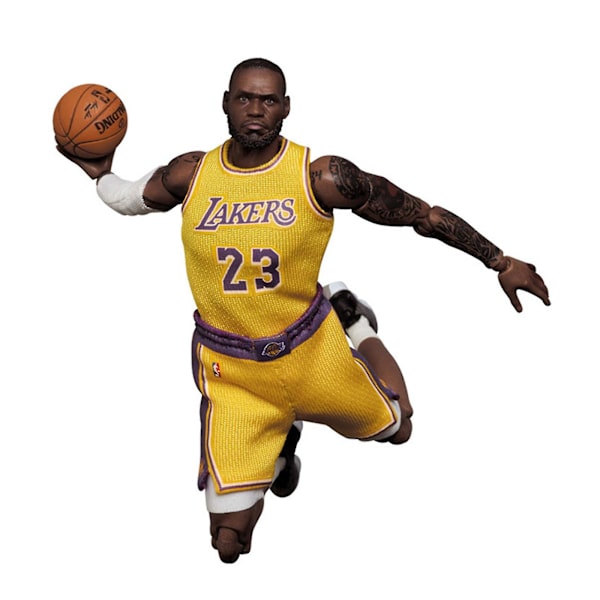 Lebron James Mafex Actionfigur, Los Angeles Lakers Mvp James Toys null none
