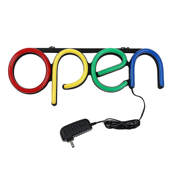 Led Neon Open Sign Light For Business Bar Club Ktv Väggdekoration Kommersiell belysning Multicolour