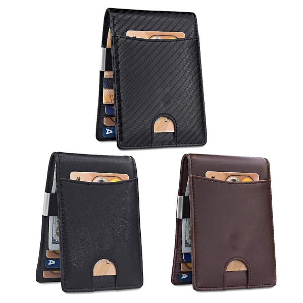 Ultratunn plånbok för män med plånbok, kreditkortshållare för män, korthållare och väska style4