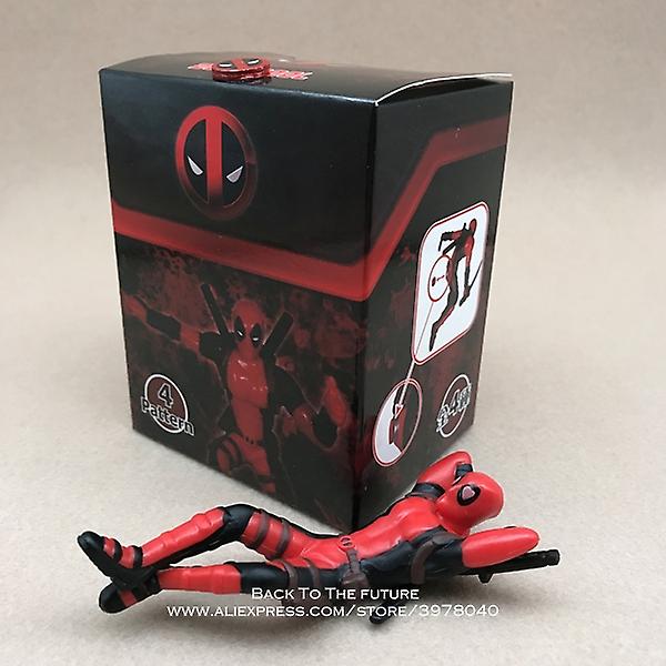 Disney Marvel X-men Deadpool 2 Actionfigur Sittställning Modell Anime Minidocka Dekoration Pvc Collection Figur Leksaker Modell C Deadpool 2-4with box