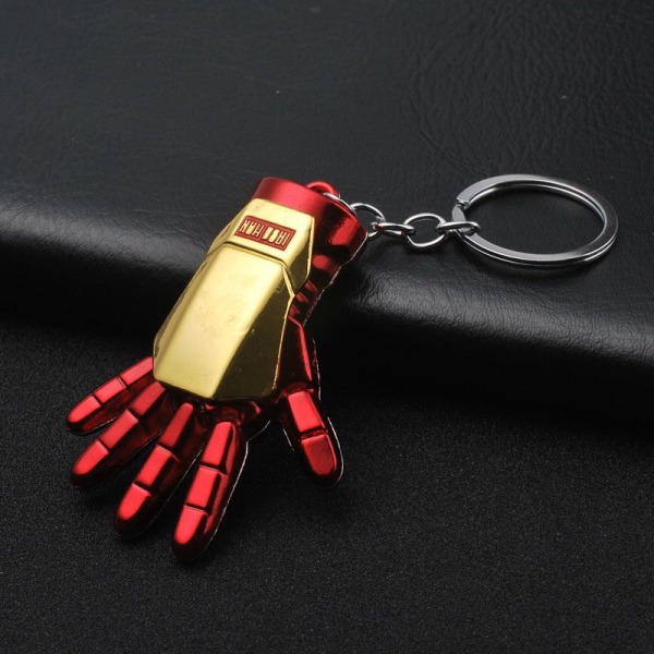 Avengers Nyckelring Iron Man Battle Armor Hand/Golden Red