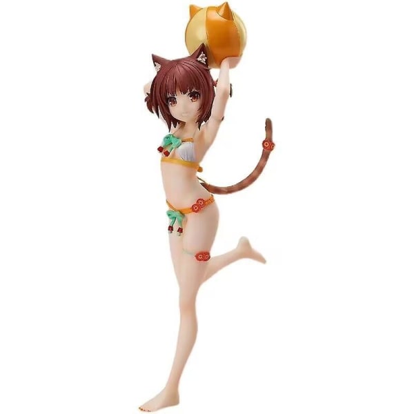 20 cm Nekopara Anime Figur Choklad Vanilj Azuki Kokos Lönn Kanel Pop Up Parade Pvc Action Figur Sexig tjej Figurine Leksaker C 15cm not box7