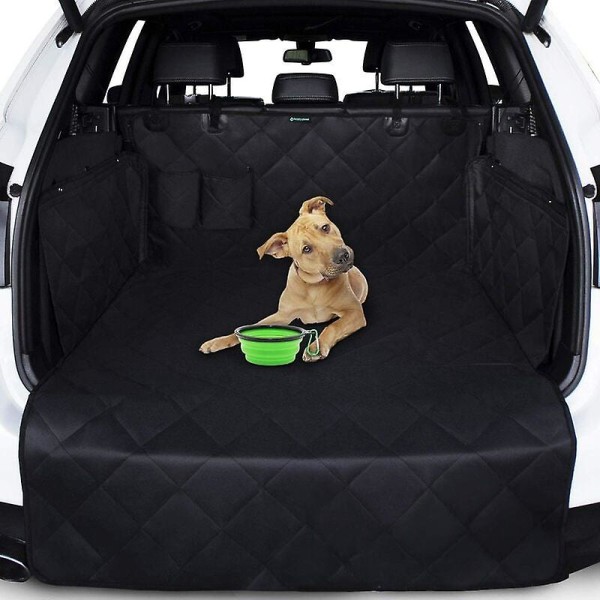 Hundbil Trunk Protector Bagageskydd och stötfångare Solid Cover med lucka Stötfångare Vattentät och halkfri Universal 4x4 Break Suv null none