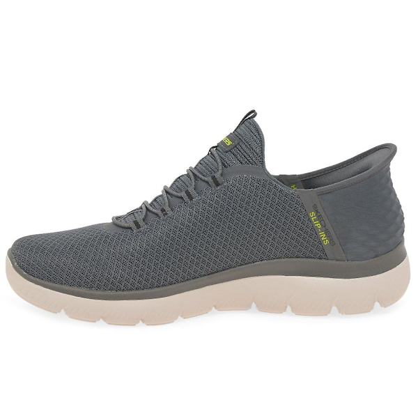 Skechers Slip-In Summits Skor för män Charcoal Uk 8