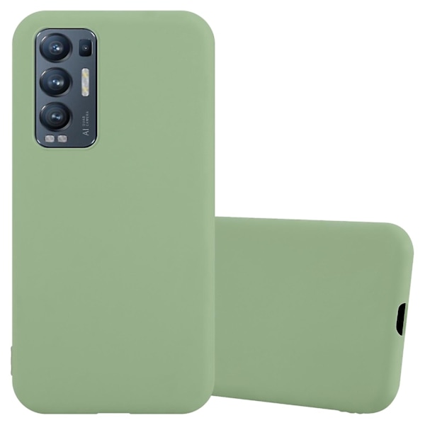 Oppo FIND X3 NEO Hülle Handy Cover TPU- case - matta färger CANDY PASTEL GREEN FIND X3 NEO