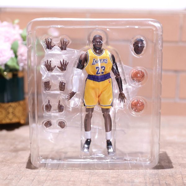 Lebron James Mafex Actionfigur, Los Angeles Lakers Mvp James Toys null none