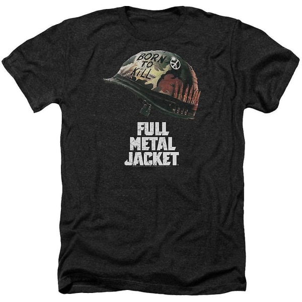 T-shirt med jacka i hel metall S