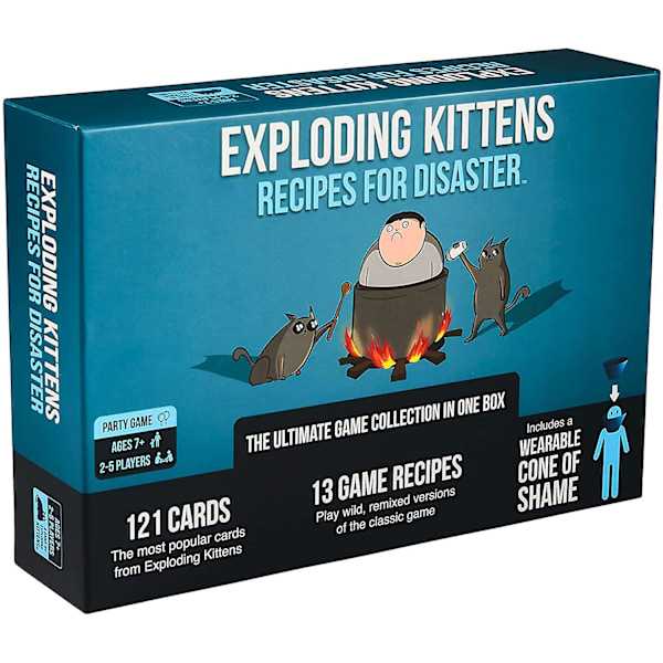 Du har fått krabbor genom att explodera kattungar Familjefest Bordsspel Roligt bordsleksak för vuxen Flerspelarkort Spel Semesterpresent Exploding Kittens10
