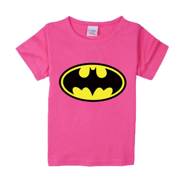 Barn T-shirt Batman rose red 140cm