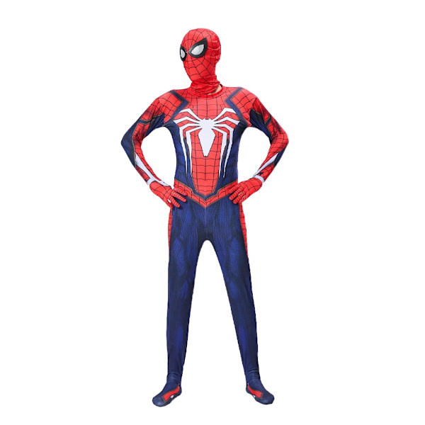 Halloween cos kostym barn jumpsuit huvudbonad kläder miles vuxen man gwine Spider tight man kläder PS4 luxury lens 120