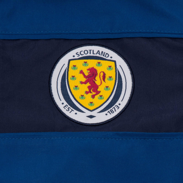 Skottland Boys Träningsoverall Jacka & Byxa Set OFFICIELL Fotbollspresent Navy Blue 10-11 Years
