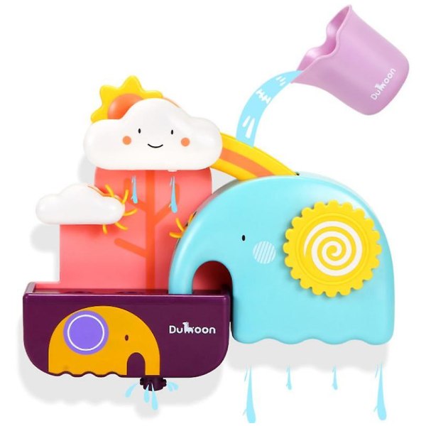 Badleksaker Rörledning Vattenspray Dusch Spel Elefantbad Baby För Barn Simning null none