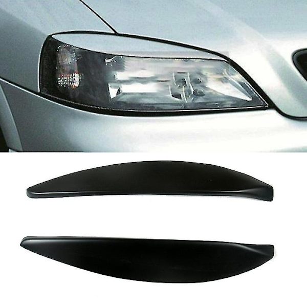 Bil framlampa ögonbryn för Opel Vauxhall Astra H Mk5 2004-2009 null none