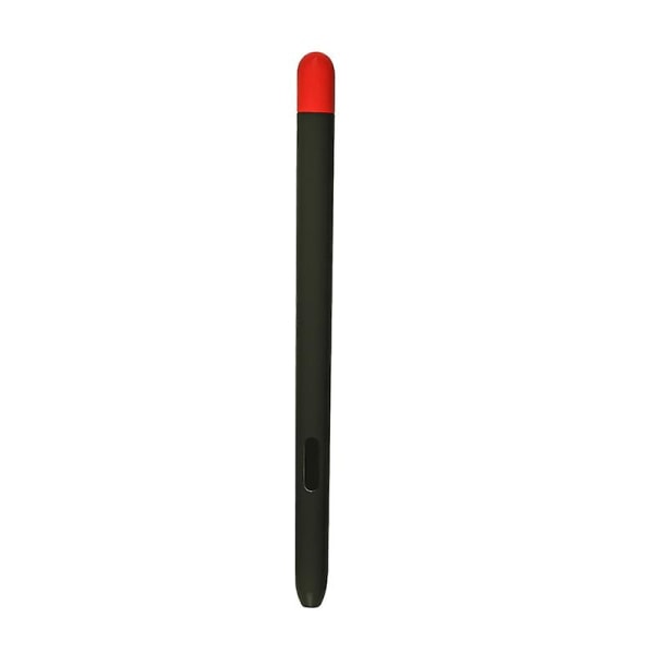 Skyddshud för Galaxy Tab S8 Ultra Pen Stylus Cover Case Black red