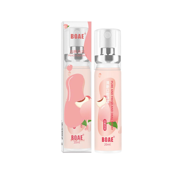 Frukt Munspray Bad Spray Andedräkt Fräscha Munspray Oral Care For Breath Freshening Citron 20ml Pink