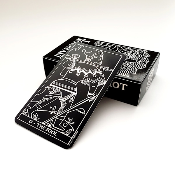 Inversion Oracle Tarot Card i en burk