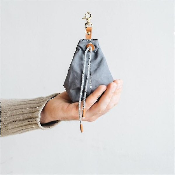 Dog Treat Pouch - Portabel hundträningsgodispåse, dragsko försegling null none
