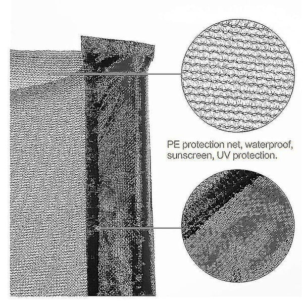 8 fot Trampolin Säkerhetsnät för Utomhusbarn, Nylon Skyddsnät Trampolin Stängsel Tillbehör, Skyddsnät Seine Trampolin Guard null none