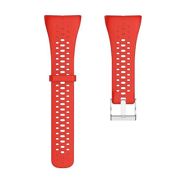 Polar M400 / WATCH Träningsklocka Armband Silikon Preto Red none