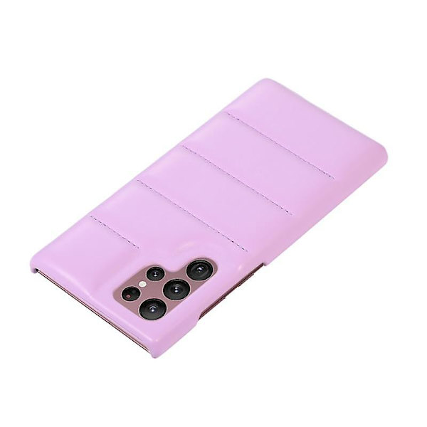 3d Puffer dunjacka Stötsäkert case som är kompatibelt med Samsung Galaxy S22 S22+ S22 Ultra S22 Ultra Black