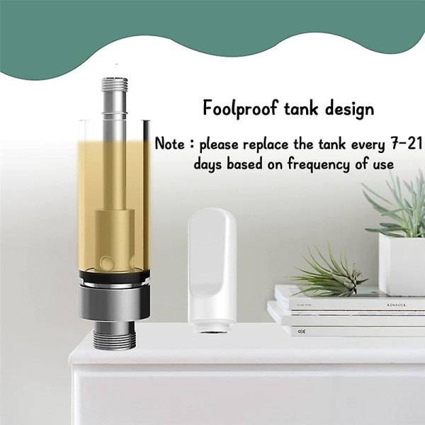 10 st tomma förvaringspatroner för 1,0 ml glas Lätt att fylla black  white none