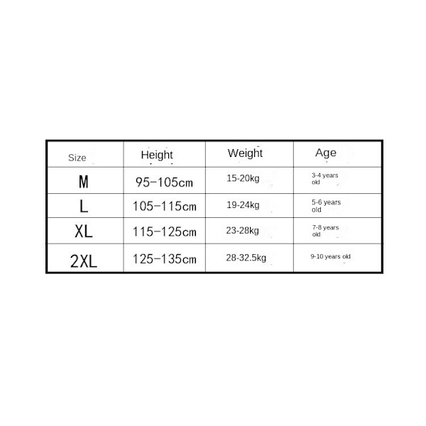 Delad baddräkt för pojkar Split US Captain Name 3XL-135-145cm