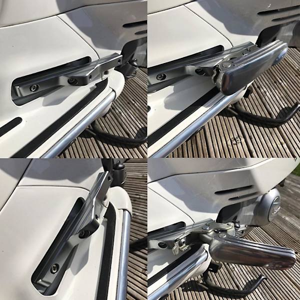 Nya Passagerar Fotpinne Förlängningar Utökade Fotpinnar För Vespa Gt Gts Gtv 60 125 200 250 300 300ie Vespa Motorcykel Tillbehör Titanium