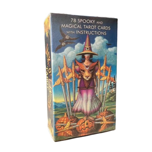 78SPOOKY OCH MAGISKA Oracle Tarot Card KORT MED INSTRUKTIONER