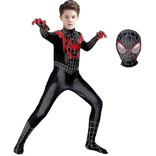 Spiderman One-piece Suit Tight Suit Halloween Barn Pojke Vuxen Kostym