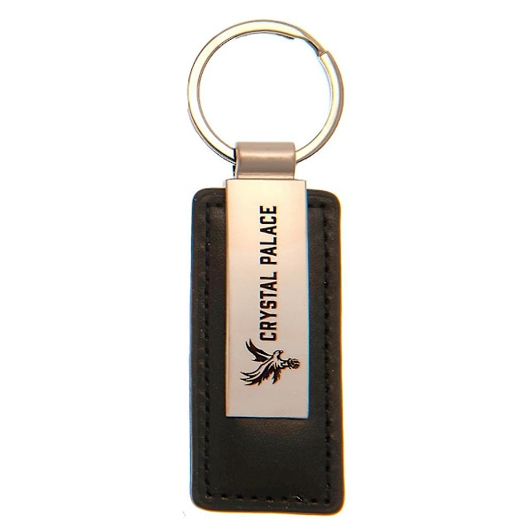 Crystal Palace FC Lädernyckelring Black/Silver One Size