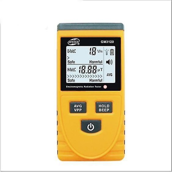 Hög noggrannhet Strålningsdetektor Counter Meter Dosimeter med stor LCD-skärm Wyelv null none