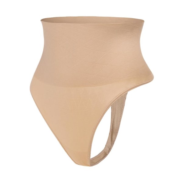 Dam Midja Cincher String Trosa Shaper Hög midja Magkontroll Trosor Bantning Underkläder Butt Lifter Shaping Brief Body Shaper Z XXXL Beige