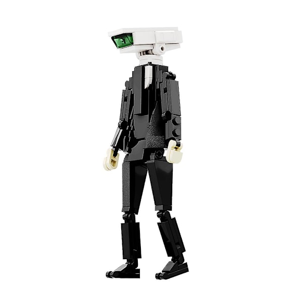 Gobricks Moc Skibidi Toalett Man Monitor Byggklossar Speakerman Ljud- och kameramannen Skidvideo Eyelet Kamera Man Leksaker T2