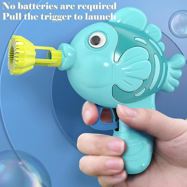 Small Fish Bubble Machine Manual Utan Batteri För att Pressa Bubble Machine null none