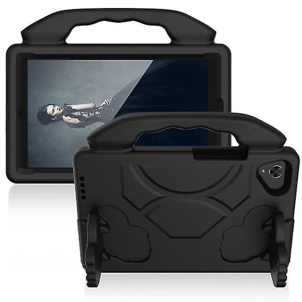 För Samsung Galaxy Tab A 8.0 2019 Sm-t290 Sm-t295 Case Giftfritt Eva Foam Stötsäkert Stand Cover för barn black