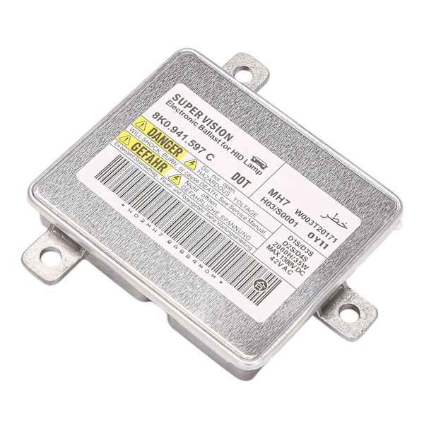 Xenon strålkastare ballastenhet gömd kontrollmodul för A1 A3 A4 A5 A6 A7 A8 Q3 Q5 Q7 Golf Cc 8k0941597 silver none