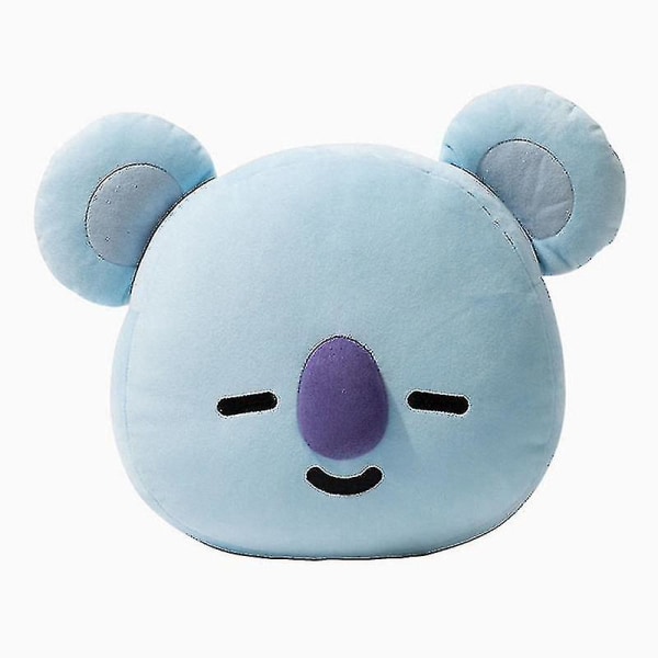 Mjuk plysch Kudde Kudde Söta leksaker Kpop Bts Bt21 Tata Shooky Rj Suga Cookie Barn Barn Present A KOYA