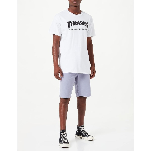 Thrasher unisex Skate Mag T-shirt White 3XL