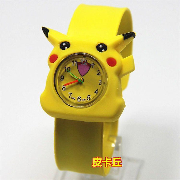 Pikachu Barnklockor Tecknad Pat Armband Barnleksaksklockor Pojkar och flickor Elektroniska klockor