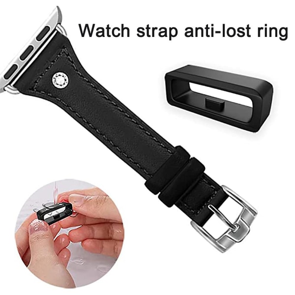 Fong Fong 6-pack Watch Öglehållare Hållare för silikonlädergummi watch eller hartsbälte, hållbart fästelement Hållare Storlek 14 mm 1 6 pcs none