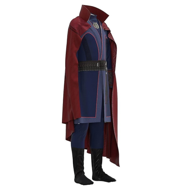 Doctor Strange Deluxe Costume Herr Avengers Superhjälte Cosplay Outfits Halloween Party Dress Up Full Set 160