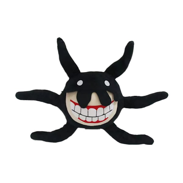 Regnbågsvänner roblox plysdocka Svart rund boll hexagonalt monster 40cm