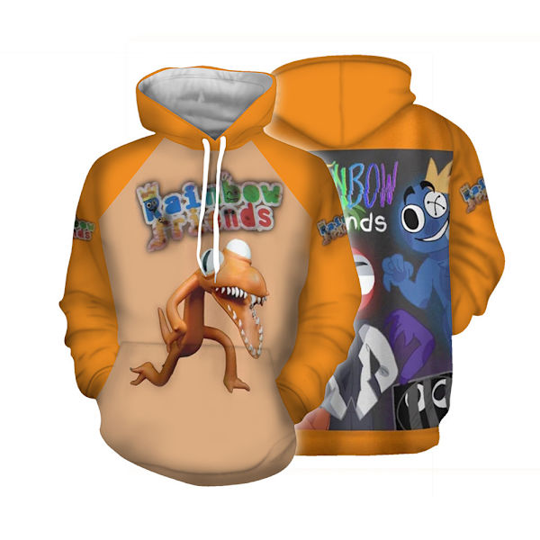 Regnbågsvänner3D printed hoodie F7 Sweater F7 M