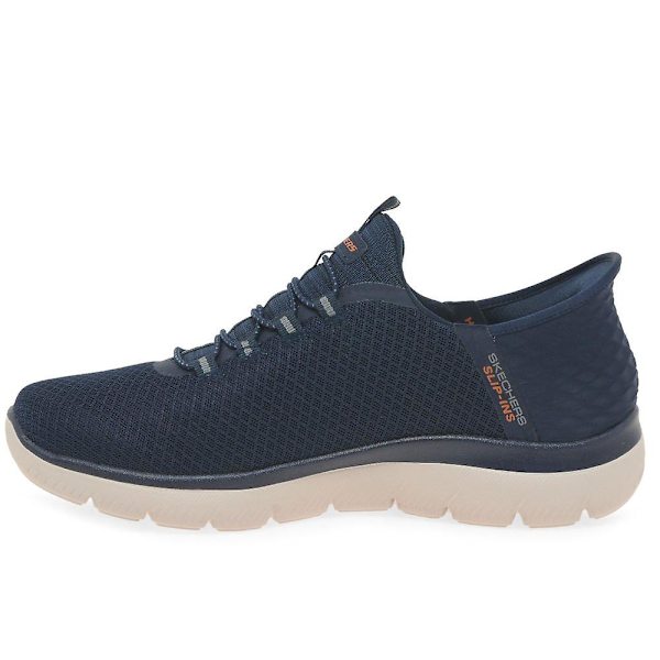 Skechers Slip-In Summits Skor för män Navy Uk 9