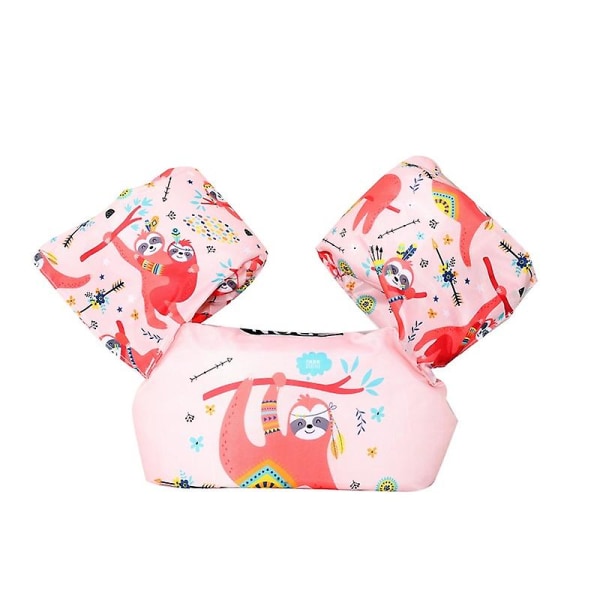 Baby Float Cartoon Arm Sleeve Flytväst Baddräkt Skum Säkerhet Simträning Flytande pool Float Simring Puddle Jumper Z space panda
