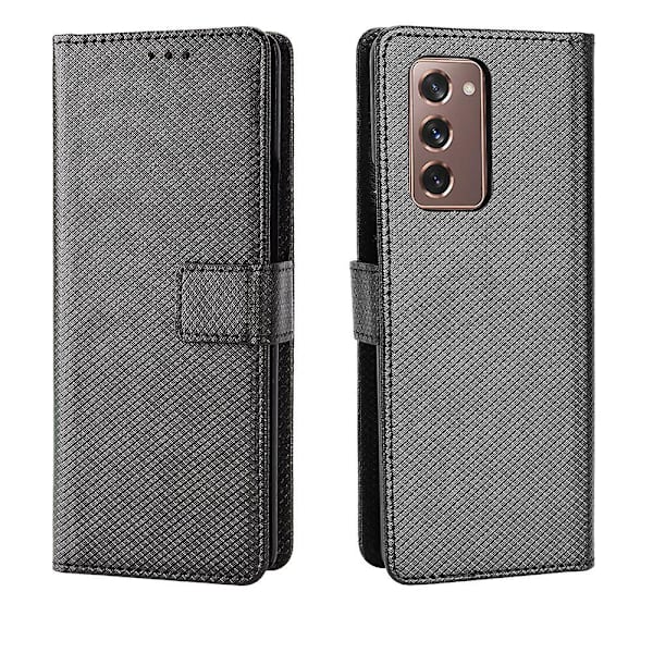 Kompatibel med Samsung Galaxy Z Fold 2 Case , Kickstand Korthållare Cover Magnetisk case För Samsung Galaxy Z Fold 2 A3