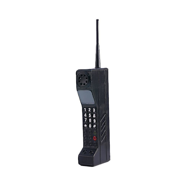 Klassisk Gammal Vintage Utomhus Retro Brick Dual Sim Mobil Mobiltelefon Modell Röd null none