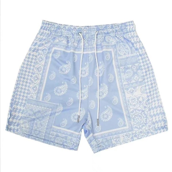 Nya Summe Basic Shorts för män Högkvalitativ modetrend Casual Shorts Basketträning Snabbtorkande Mesh Shorts för män som andas 7 XXXL