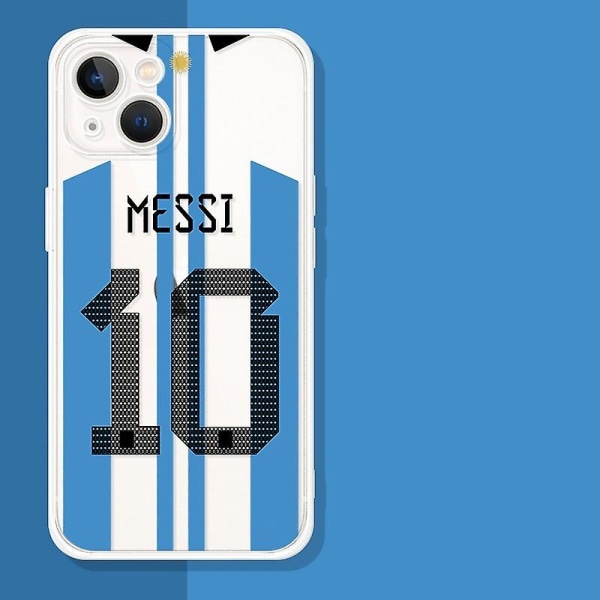 Messi Iphone 14 Case Iphone 13 Promax Transparent Mjukt Case B iPhone 11