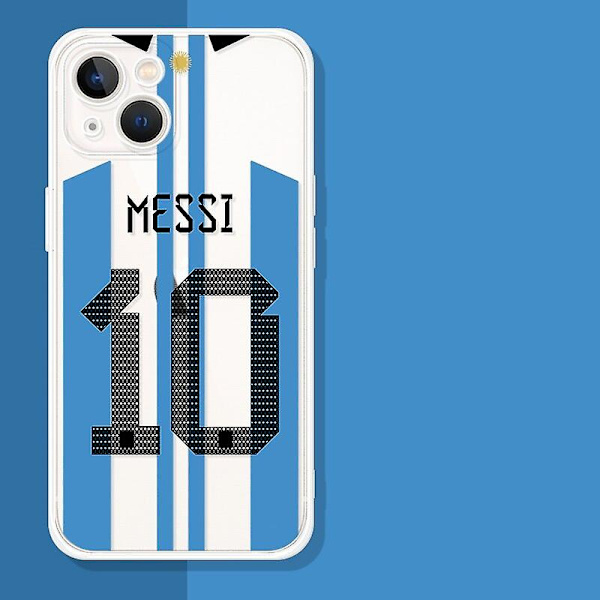 Messi Iphone 14 Case Iphone 13 Promax Transparent Mjukt Case B iPhone14